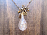 Dandelion Wish Necklace (Buddha Head)