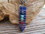 Chakra Natural Stone Pendant (Lapis Lazuli)