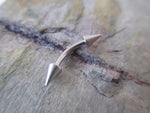 Spiked Eyebrow Ring (Rose Gold)