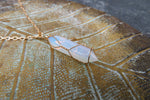 Opalite Wire Wrapped Stone Necklace