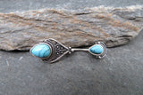 Turquoise Vintage Belly Ring