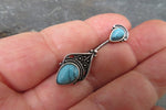 Turquoise Vintage Belly Ring