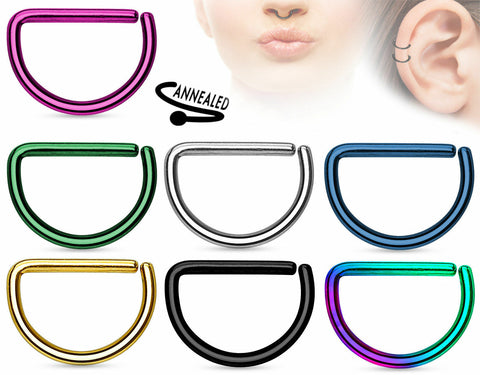 Twist nose ring (left + right side) – Flying Fish Accessories