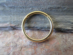 Gold Hinged Segment Ring for Piercings