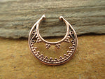 Crescent Faux Septum Ring (Gold)