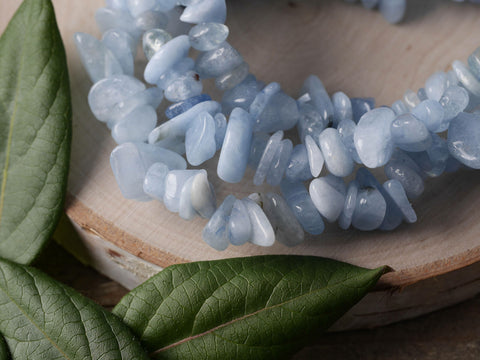 Stone Chip Bracelet (Aquamarine)